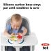 OXO Tot Stick & Stay Suction Divided Plate | Navy Blue | Best Child-Friendly Dinnerware for Easy Mealtime - Buy Online on SooperMarket.com