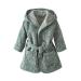 Vertbaudet Baby Bathrobe BROC LIANDE 80 green printed