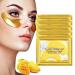 Gold Eye Lip Mask Set - 20pcs Under Eye Patches & 10pcs Collagen Lip Masks - Hydrating Treatment for Dry Lips and Dark Circles - Buy Online on SooperMarket.com