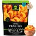 Sun Dried California Peaches - No Sugar Added, 32 oz | Healthy Vegan Snack, Kosher Certified - Buy Online on SooperMarket.com