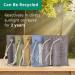 Bamboo Charcoal Air Purifying Bag - Odor Absorber & Freshener for Home, Closet, Car - Activated Charcoal Natural Air Purifier - Pet Friendly Odor Eliminator - Buy Online on SooperMarket.com