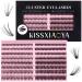 LYMYBETY Cluster Lashes 320 Individual Lashes DIY Eyelash Extensions Thin Band Lash Clusters Mix 9-16mm Length 20D+40D 0.07 D Curl False Eyelashes Cluster Extension At Home (Mix 9-16mm 20+40-D-0.07) 1 count (Pack of 1) Mix9-16mm 20+40-D-0.07