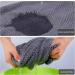 Super Absorbent Microfiber Hair Towel Wrap for Women - Quick Dry Turban for Wet Curly Long Thick Hair - Anti Frizz & Hands-Free Drying Towel (Grey) - Buy Online on SooperMarket.com