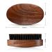 BFWood Boar Bristle Beard Brush - Military Style Walnut Black Wood - Buy Online on SooperMarket.com