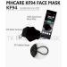 Buy 20 Pack Black KF-94 Disposable Face Masks - Made in Korea Adjustable Strap 3D Design Unisex | International Shipping Available - Buy Online on SooperMarket.com