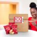 Happiness Cookies - 30 Lucky Compliment Cookies | Perfect Mother's Day Gift Birthday Joy Wedding Treats & Advent Calendar Filler - Buy Online on SooperMarket.com