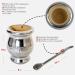 Yerba Mate Rosamonte Traditional 0.5kg Stainless Steel Tea Set | Kalebasse & Bombilla - Premium Mate Experience - Buy Online on SooperMarket.com