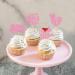 Cyodoos 24 Pcs Happy Mothers Day Cupcake Toppers Glitter Cake Toppers Cupcake superman Thank you Mom Happy Birthday Party Supplies Decorations Pink - Buy Online on SooperMarket.com