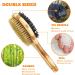 Grooming Brush for Dog & Cat 2 in 1 Dog Pin Brush and Bristle Soft Brush Dogs Comb and Brush for Cleaning Loose Fur & Dirt Msuitable for Long and Short-haired Dogs or Cats - Buy Online on SooperMarket.com