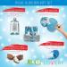 Heavenly Ocean Bliss Home Spa Gift Basket - 9pc Bath & Body Set for Women - Perfect for Father's Day, Wedding, Anniversary, Birthday, Graduation - Buy Online on SooperMarket.com