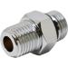 Scuba Choice Diving Male 9/16-18 to Male 1/4 NPT Adaptor - Silver - Buy Online on SooperMarket.com
