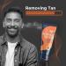 Beardhood Tan Removal Face Scrub - 3.5 oz | Effective Skin Brightening & Exfoliation for All Skin Types - Buy Internationally - Buy Online on SooperMarket.com