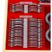 104pcs Optometry Trial Lens Set - Metal Rim Test Lenses & Aluminum Box - Essential Optical Equipment for Eye Care - Buy Online on SooperMarket.com