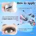 Self Adhesive Eyelashes - No Glue Needed, Natural Look Cluster Lashes (120pcs, 8-16MM) - Reusable & Beginner-Friendly - Buy Online on SooperMarket.com
