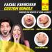 Jawzrsize Pop N Go and Custom Fit Jaw Enhancer Bundles- Jaw Face and Neck Exerciser and Toner Guys Pack - Buy Online on SooperMarket.com