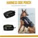 Oneigris Large Dog Feed Bag Set - 2 Pieces Reflective Tactical Training & Walking Bags Ideal for Tactical Dog Harness - Black - Buy Online on SooperMarket.com