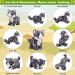 Marsjoy Interactive Robot Cat Plush Toy - Gray Pattern, Electronic Pet for Girls, Kids - 12 inches - Buy Online on SooperMarket.com