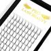 Finished eyelash compartments 3D 4D 5D 6D PLEASE VOLLUME OFTESSIONS 0.07 0.10 eyelash extension eyelashes 7D-D-0.07 15mm 15 mm 7D-D 07