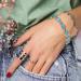 EnerCoppeX Copper Magnetic Bracelet for Women - Turquoise Jewelry with 3500 Gauss Magnet (COB-0175) - Buy Online on SooperMarket.com