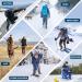Jateka 24 Teeth Stainless Steel Crampons - Anti-Slip Spikes for Winter Walking Mountaineering & Trail Running - Adult & Kids Size - Buy Online on SooperMarket.com