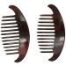 Caravan Large Interlocking Comb Pony Tortoise Shell Pair - 2 Count - Buy Online on SooperMarket.com