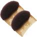 CareforYou 1PC Lady Girl Women BUMP IT UP Volume Inserts Do Beehive hair styler Insert Tool Hair Comb Hair beauty (Brown) - Buy Online on SooperMarket.com