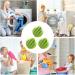 Dryer Balls Laundry Machine Ball Soft Washing Balls Anti-Winding - Softener Ball TPR Reusable Laundry Balls Quick Drying Cleaning Soft Washing Balls Hondony Green - Buy Online on SooperMarket.com