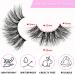 Fluffy Faux Mink Wispy False Eyelashes - 20MM Long Dramatic Lashes for Thick Volume and Big Eyes - Pack of 5 Pairs (Style 5-06) - Buy Online on SooperMarket.com