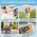Adiwo Pet Knotting Comb - 2-Piece Steel Blade Tool for Cat Undercoat Removal | Best Knot Removal for Pets - Buy Online on SooperMarket.com