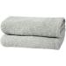 ERINA Cotton Hair Wrap Towel Pack of 2 - Super Soft Twist Turban with Button for Women - Great for Home, Hotels, Salons, Spas - Grey (2 Pack) - Buy Online on SooperMarket.com