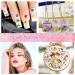 223 Pieces Real Dried Flowers, Leaves & Butterfly Stickers Set - Colorful Natural Daisies & Adhesive Decals for DIY Resin Jewelry & Nail Crafts - Buy Online on SooperMarket.com