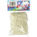 Rainbow Loom Official White Rubber Bands Refill - 600 Count + 24 C-Clips - Buy Online on SooperMarket.com