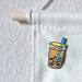 On Point Pins Boba Bubble Thai Tea Tapioca Pearl Milk Tea Brooch Badge Enamel Lapel Pin - Buy Online on SooperMarket.com