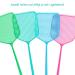 Buy COM-FOUR 8x Fly Clapping - Colorful Plastic Insect Protection 50cm | Light & Flexible Mosquito Protection - 08 Pieces - Buy Online on SooperMarket.com