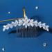 Missgrace Boho Zircon Crystal Hair Comb - Bridal Wedding Prom Hair Accessory for Women and Girls - Buy Online on SooperMarket.com