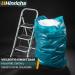 Hinrichs 240L Extra Strong Garbage Bags - 15 Rolls of Tearproof Recycling LDPE Waste Bags for Garden Household & Construction - 100x125 cm Blue Sacks - Buy Online on SooperMarket.com