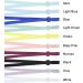 Mandala Crafts 1 Inch Elastic String with Cord Lock for Face Mask - 100 Multi Color Pack | Adjustable Ear Loop Strap for DIY Mask Making - Buy Online on SooperMarket.com