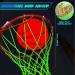 Glow in The Dark Basketball Set for Kids - LED Lights, Nightlight Net, Remote Control - 16 Colors - Outdoor Hoop Accessories - Buy Online on SooperMarket.com