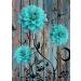 VIGEGU Stamped Cross Stitch Kits Flower Cross Stitch Kits for Adults Beginners Full Range of Cross-Stitch Stamped Kits Needlecrafts for Home Wall Decor 12x16inch