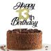 Sumerk 13 cake attachments for the 13th birthday cake attachments birthday party decoration accessories gold and black 1 pack of cake lid on his 13th birthday