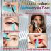 SHANPIN 5 in 1 Silicone Eye Makeup Tool - Reusable Eyeliner Stencils & Winged Eyeliner Aid in Blue - Buy Online on SooperMarket.com