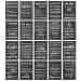 Youding motivating quotation poster inspiring poster with growth mentality 20 pieces inspiring quotes positive poster for school office at home wall art decoration individual attribute