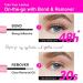 CAELYMINE Lash Bond & Remover: Cluster Lash Glue for Sensitive Eyes, Strong 48-Hour Hold, Waterproof, Latex-Free with Rose Extract - DIY Eyelash Extension Kit - Buy Online on SooperMarket.com