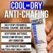 Groin Guard Anti Chafing Cream for Men | Talc-Free Aluminum-Free Natural Odor Control & Friction Defense - Non-Greasy & Cool Dry Comfort - Buy Online on SooperMarket.com