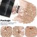 Yhmq 2160pcs Rhinestones & Nail Crystals - Champagne SS20 (4.6 & 4.8mm) for Glamorous Nail Art | International Shipping Available - Buy Online on SooperMarket.com