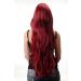 WIG ME UP GFW104-39: Premium 75 cm Long Straight Ladies Wig with Cheeky Fringe in Red Garnet - Quality International Shipping - Buy Online on SooperMarket.com