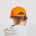LANGZHEN 100% Cotton Kids Plain Baseball Cap Hat | Adjustable Sun Hat for Girls Boys 2-4 Years | Classic Orange - Buy Online on SooperMarket.com