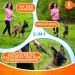 2-in-1 Jogging Line & Dog Leash for Large/Medium Dogs | Double Handle Belly Belt Leash - Perfect for Walking Jogging & Hiking - Army Green - Buy Online on SooperMarket.com