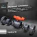 VIALIA 40mm PVC Ball Tap - Double Union Shut-Off Valve for Pool & Pond Construction | Ideal for Aquaristics & PVC Pipe Connections - Buy Online on SooperMarket.com