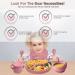 Silicone Baby Weaning Set - Divided Suction Plate, Bowl, and Sippy Cup - Pink - Buy Online on SooperMarket.com